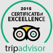 TripAdvisor Certificate of Excellence 2015