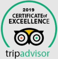 TripAdvisor Certificate of Excellence 2019