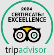 TripAdvisor Certificate of Excellence 2024